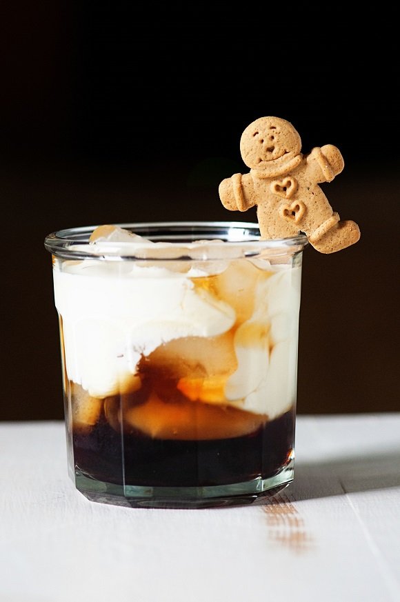 Amy LaBelle’s Gingerbread Eggnog White Russian